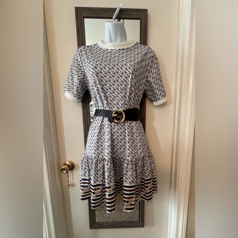 Lux inspired baby doll/ruffle hem dress - Picture 2 of 6